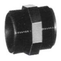 0.50 inch POLYPROP HEX NIPPLE