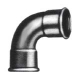 1.50 inch BRASS 90 DEG BEND FxF